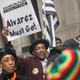 Demonstrators in Chicago march around City Hall on Dec. 11, 2015, calling on Mayor Rahm Emanuel to resign, after the release of video showing the fatal police shooting of teenager Laquan McDonald. The shooting and what critics say appears to have been a coverup of the circumstances surrounding it sparked calls for the resignation of both Emanuel and Cook County State’s Attorney Anita Alvarez.
Scott Olson/Getty Images